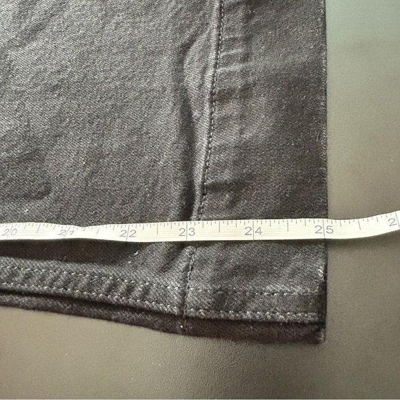 Everlane The Wide Leg Jean Denim Button Fly Women's Black Size 27 Ankle - Picture 8 of 11